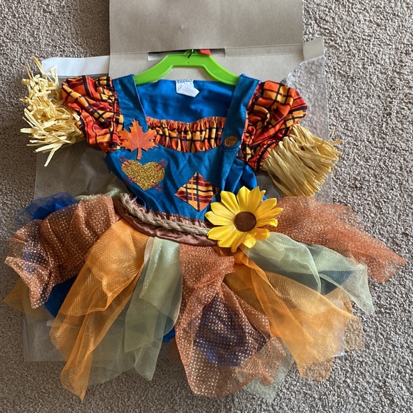 NWT 2T Scarecrow Sweetie 2 piece outfit. - Picture 2 of 4